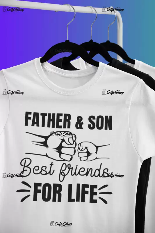 Father And Son - Tricou Personalizat  C